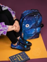 کوله پشتی آل استار گلکسی آبی