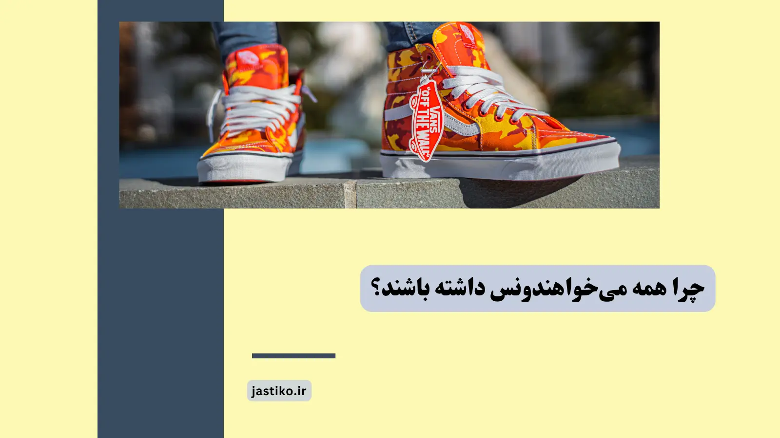 چرا همه می‌خواهند vans داشته باشند؟