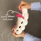 صندل کراکس رکابدار بیسکوئیتی سرخابی