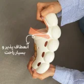صندل کراکس رکابدار بیسکوئیتی هلویی