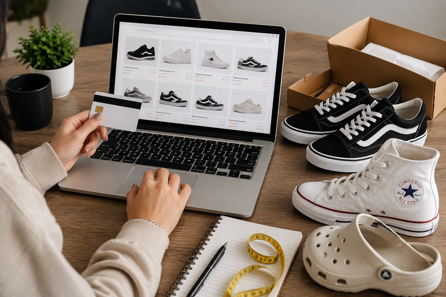 ۷ اشتباه رایج هنگام خرید کفش اینترنتی